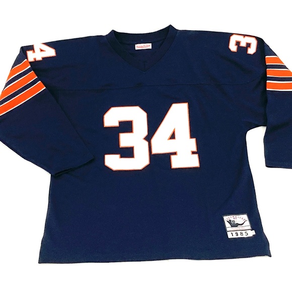 Walter Payton Throwbacks Football Jersey 1985 Size 52 - Picture 2 of 5